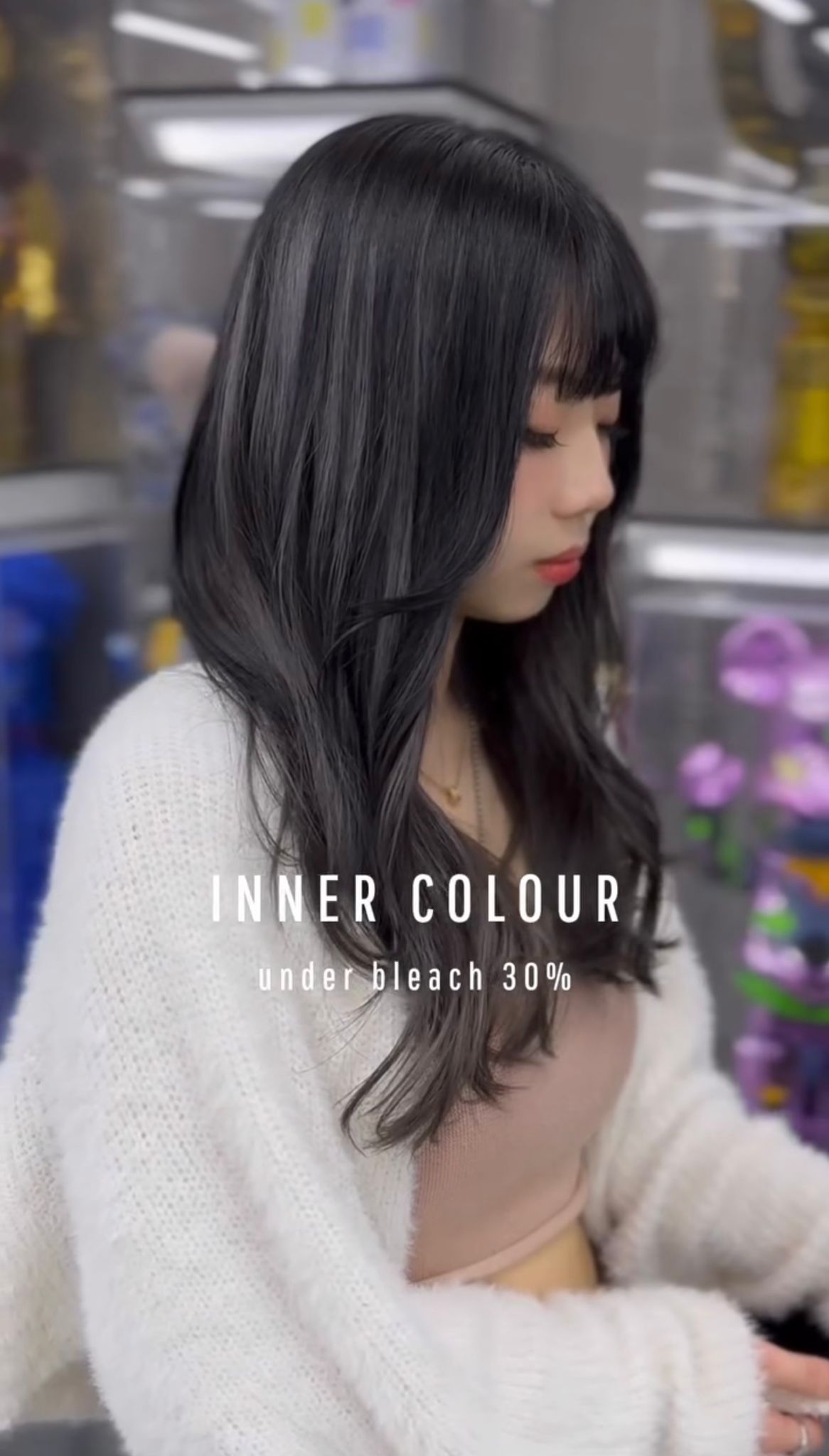 Canvas Academy 學員真實作品 — Inner Colour 內層染色 bleach 30%