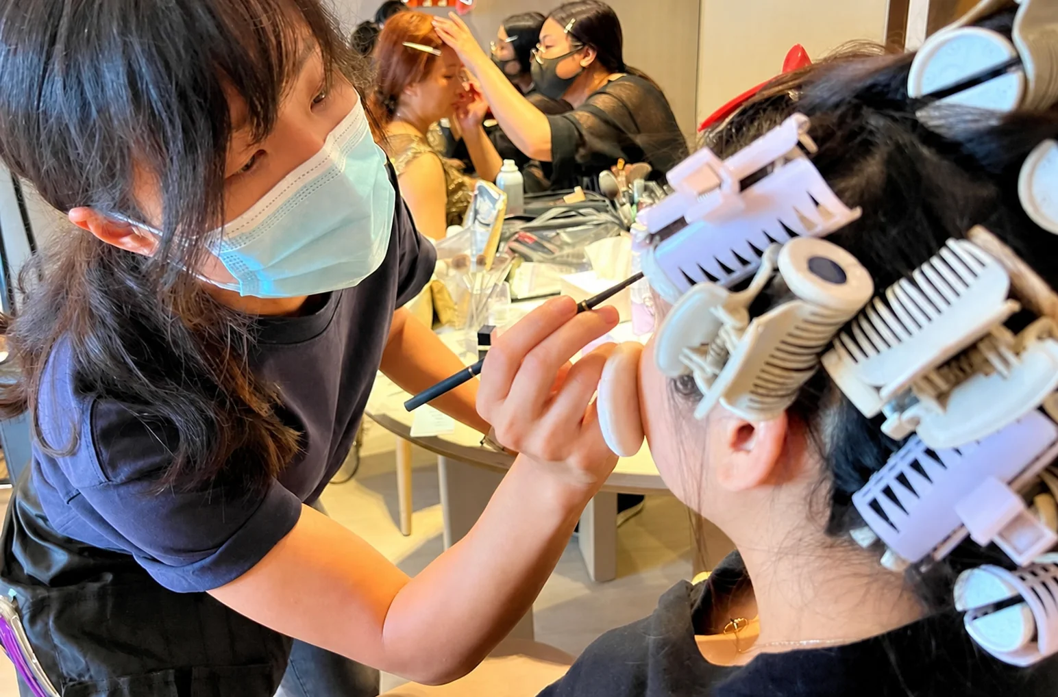 Canvas Academy 化妝課堂 — 學員實操練習