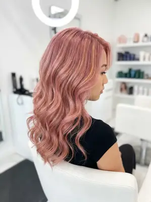 Canvas Academy 學員真實作品 — Rose Gold 玫瑰金粉色染髮